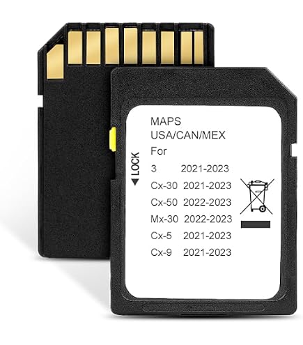 Amazon.co.jp: ナビゲーションSDカード TD2K66EZ1B 2021-2023 マツダ 3